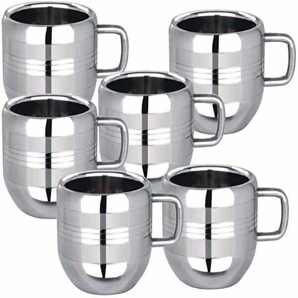Double wall Tea Tumbler (6 PCS Set)