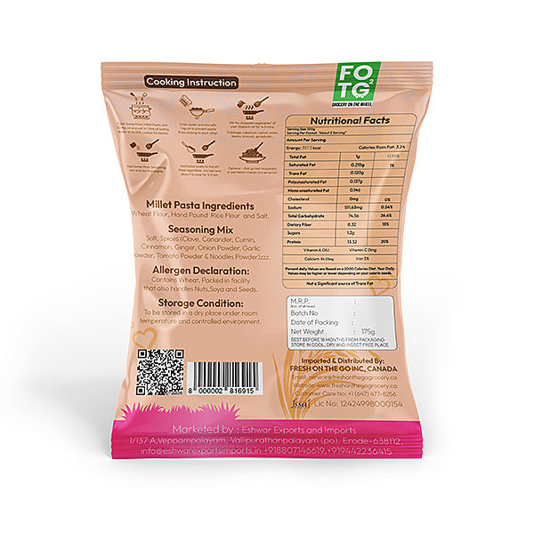 SV Homemade Hand pound Rice Pasta