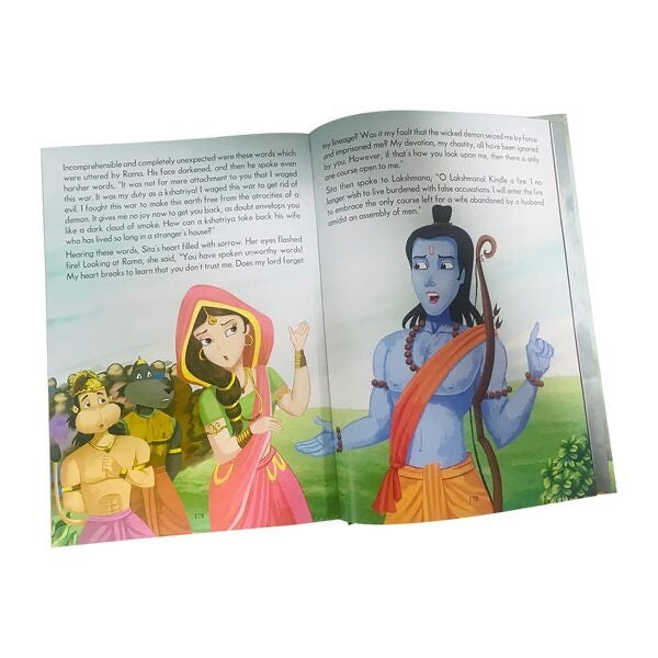 Ramayana for Children with colourful pictures & illustrations
