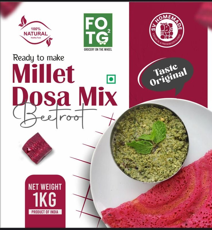 Millet Beetroot Dosa Mix 1 Kg