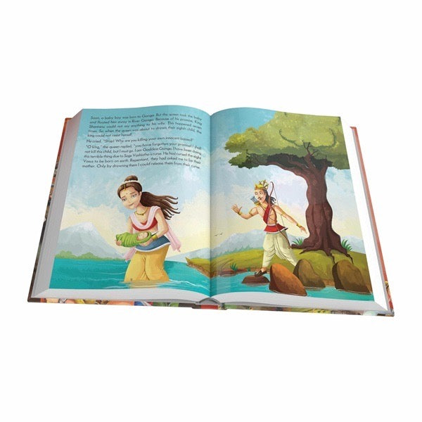 Mahabharata for Children with colourful pictures & illustrations