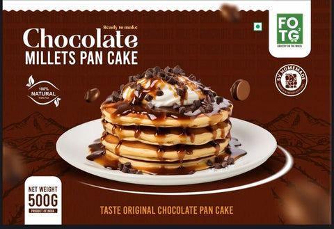 Chocolate Millet Pan Cake Mix 500 gm