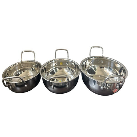 Flat Kadai Size-13