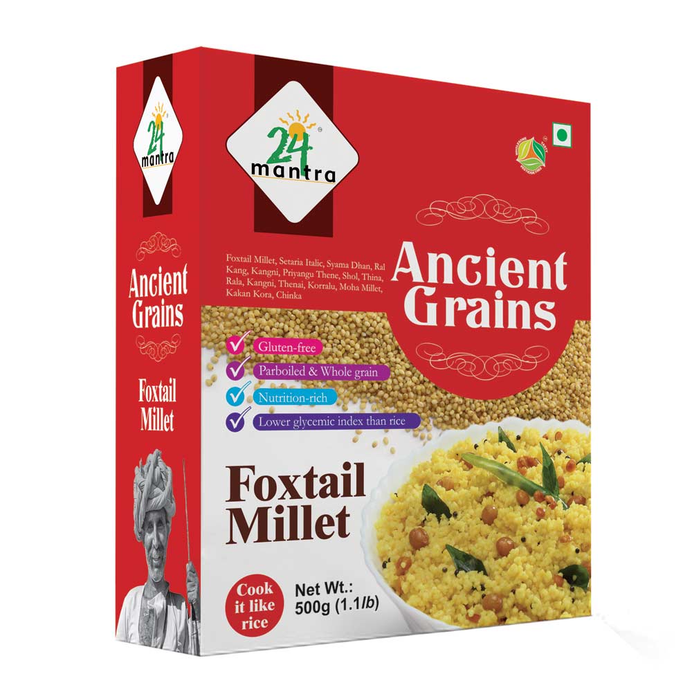 24Mantra Organic Foxtail M 500g