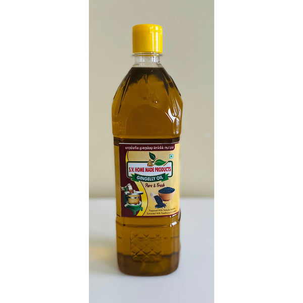 SV Homemade Cold Pressed Gingelly/Sesame Oil 1Ltr